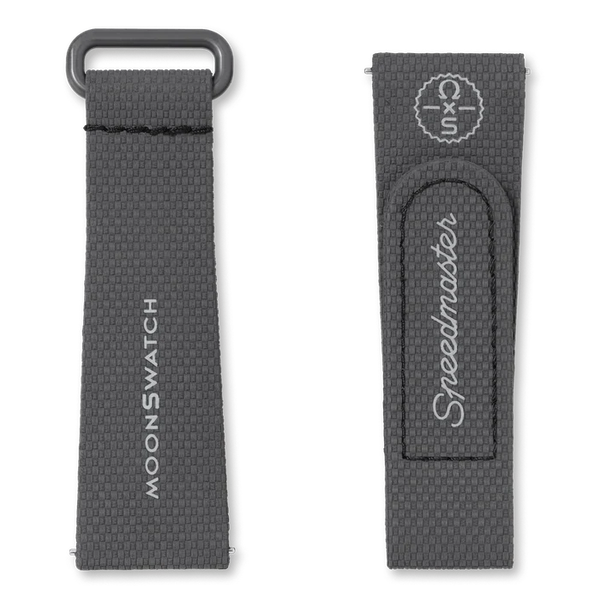 MOONSWATCH RUBBER DARK GREY/BLACK