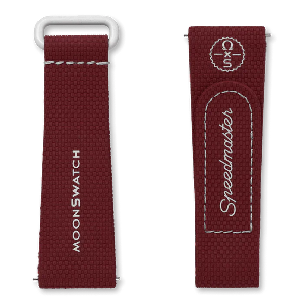MOONSWATCH BORDEAUX/LIGHT RUBBER GREY