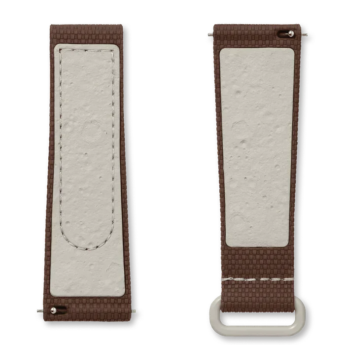 MOONSWATCH BROWN BEIGE RUBBER